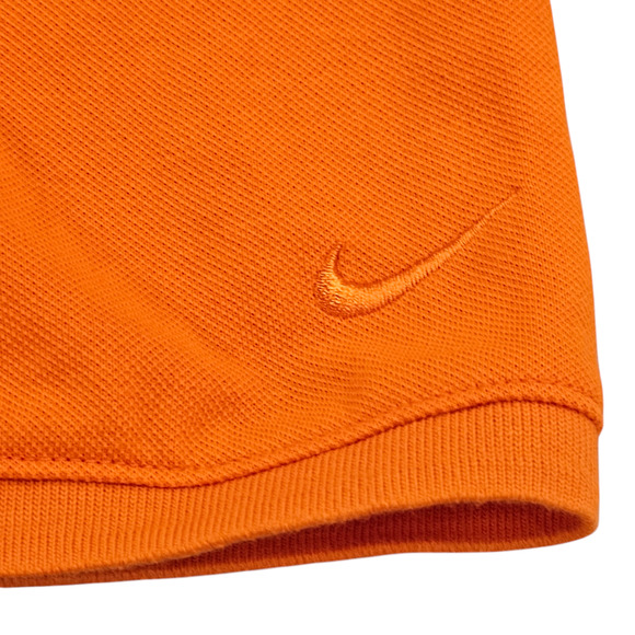 The Nike Polo Shirt Mens Large Orange Dri Fit Short Sleeve - Picture 6 of 12